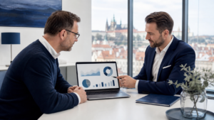 Investor s poradcem kontroluje dlouhodobé portfolio